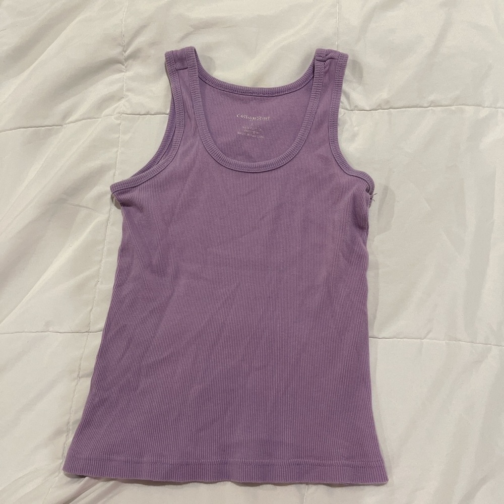 lilac tank top